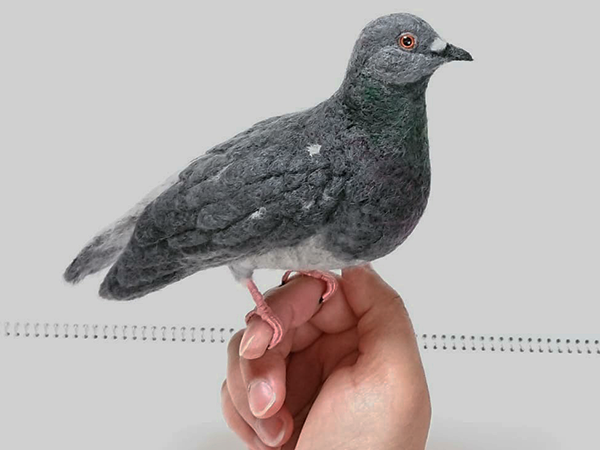 Felt Ornithology: Craftswoman Creates Birds That Seem To Be About To Fly | Livemaster - handmade
