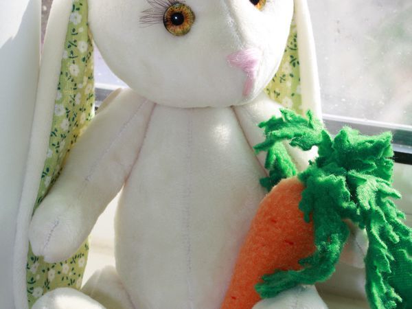 Шьем морковку из флиса для зайца за 7 шагов: Мастер-Классы в журнале Ярмарки Мастеров