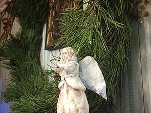 Ангел на Новогоднюю Елку из фоамирана ? НОВОГОДНИЕ ИГРУШКИ Своими Руками ? DIY Christmas Angel