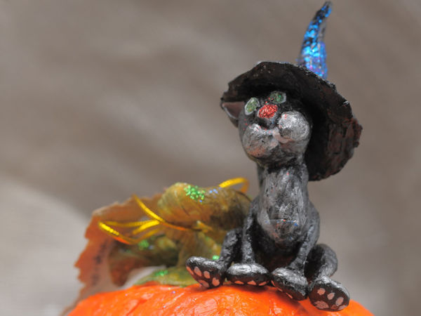 Делаем елочную ватную игрушку «Кот» | Ярмарка Мастеров - ручная работа, handmade