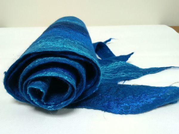 Валяный шарф.Унисекс. | Ярмарка Мастеров - ручная работа, handmade