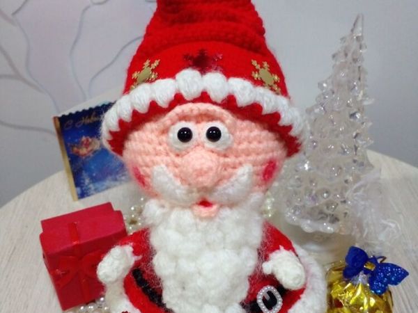 Деда Мороз ждёт Вас в наличии! (друзьям) | Ярмарка Мастеров - ручная работа, handmade