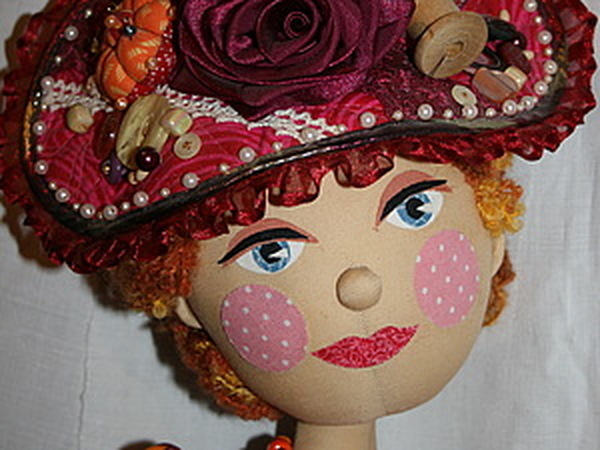 Шляпка для куклы. | Ярмарка Мастеров - ручная работа, handmade