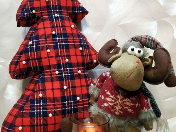 Шьем декоративную подушку-ёлку | Ярмарка Мастеров - ручная работа, handmade