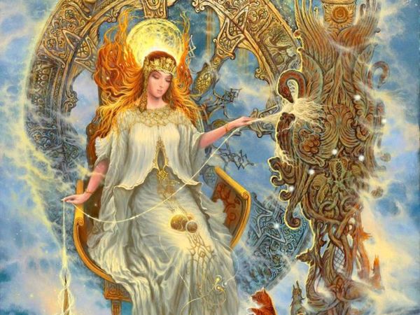 Мокошь - мать-сыра-земля, богиня урожая и судьбы