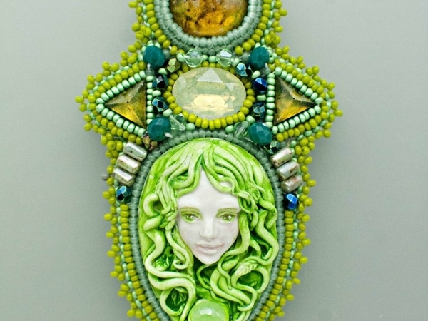Ожерелье Мать-Земля | Ярмарка Мастеров - ручная работа, handmade