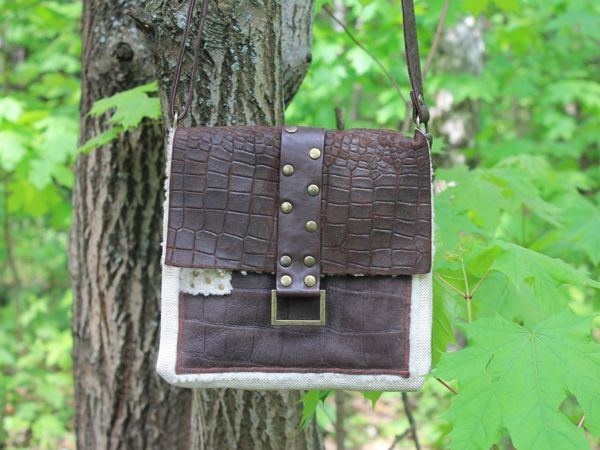 Кожаная сумочка в стиле Вестерн | Ярмарка Мастеров - ручная работа, handmade