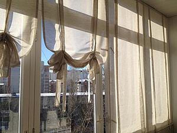 Как сшить стильные шторы для лоджии | Ярмарка Мастеров - ручная работа, handmade