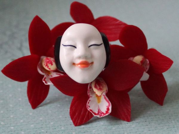 Японский театр масок  «Но»  как источник вдохновения при создании колец | Ярмарка Мастеров - ручная работа, handmade