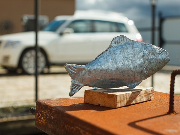 Создаем металлическую рыбу в стиле индустриального дизайна | Ярмарка Мастеров - ручная работа, handmade