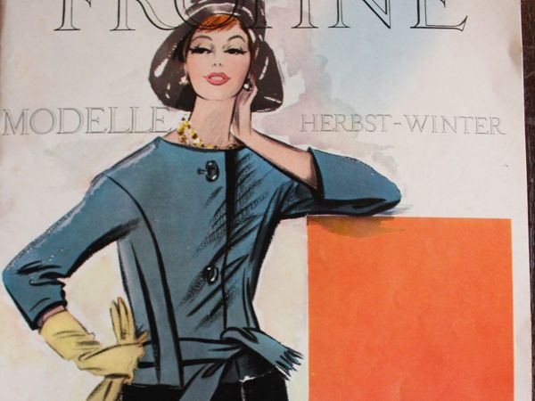 Frohne Modelle — старый журнал мод -Осень-Зима 1961- Редкость | Ярмарка Мастеров - ручная работа, handmade