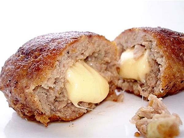 Котлеты из фарша с сырной начинкой.Няма-Няма !!! | Ярмарка Мастеров - ручная работа, handmade
