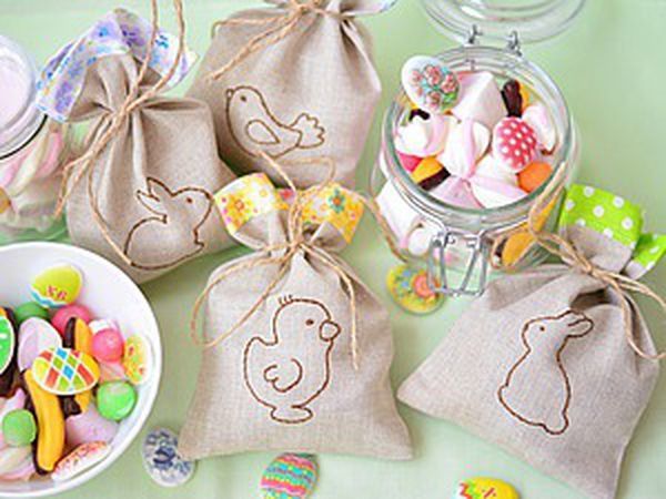 How to Sew Sweet Easter Gift Bags | Livemaster - handmade