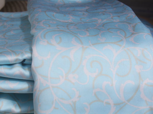 Новый тенсел постельное бельё цвета морской лагуны | Ярмарка Мастеров - ручная работа, handmade
