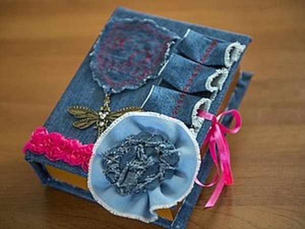 Клатч и подушечка для колец для джинсовой свадьбы | Ярмарка Мастеров - ручная работа, handmade