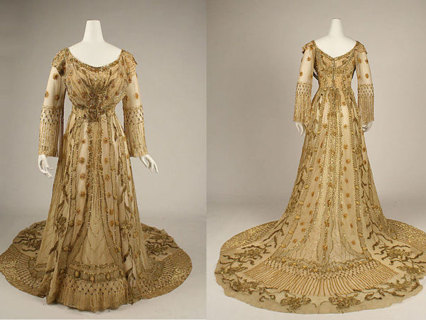 Бальное платье, Jacques Doucet, 1907 г | Ярмарка Мастеров - ручная работа, handmade