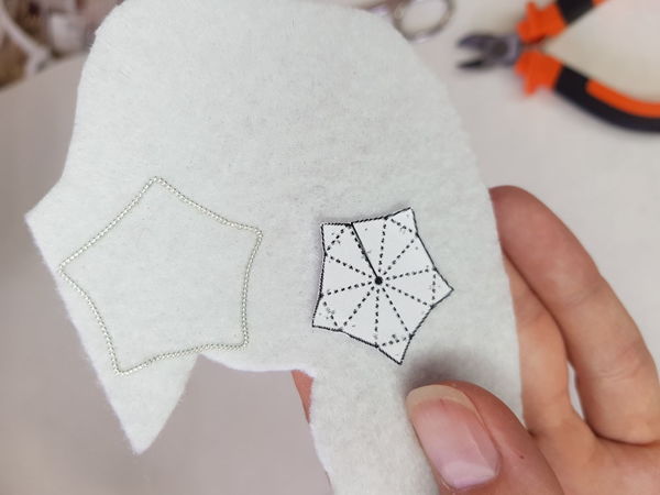 Вышиваем идеальный контур канителью | Ярмарка Мастеров - ручная работа, handmade