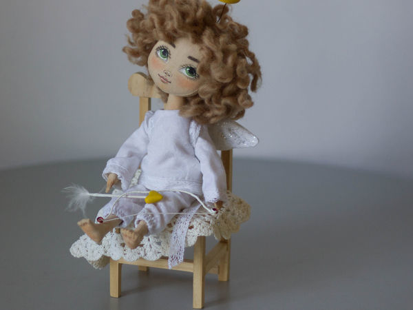 Мастер-класс по текстильной кукле «Ангел Амур» | Ярмарка Мастеров - ручная работа, handmade