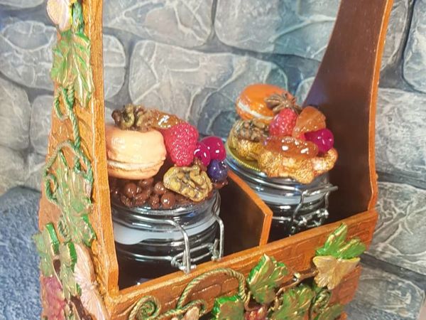 Короб для хранения «Фантазийный сад» | Ярмарка Мастеров - ручная работа, handmade