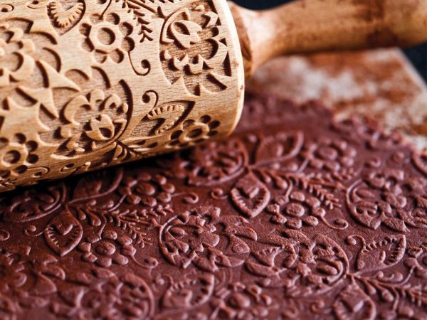 Your Baking Will Never Be The Same! Learn To Use Carved Rolling Pin | Livemaster - handmade