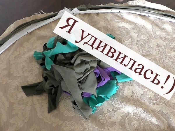 Мастерим коврик из футболок своими руками | Ярмарка Мастеров - ручная работа, handmade