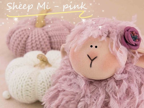 Делаем милую овечку — Mi | Ярмарка Мастеров - ручная работа, handmade