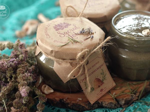 Медовая маска Средиземноморье | Ярмарка Мастеров - ручная работа, handmade