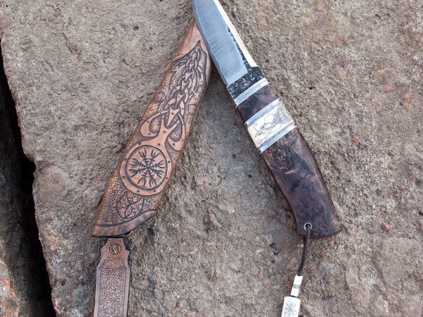 Три доступных материала для изготовления ножа, не требующих ковки
