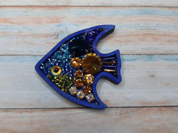 Мастер-класс: рифовая Рыбка | Ярмарка Мастеров - ручная работа, handmade