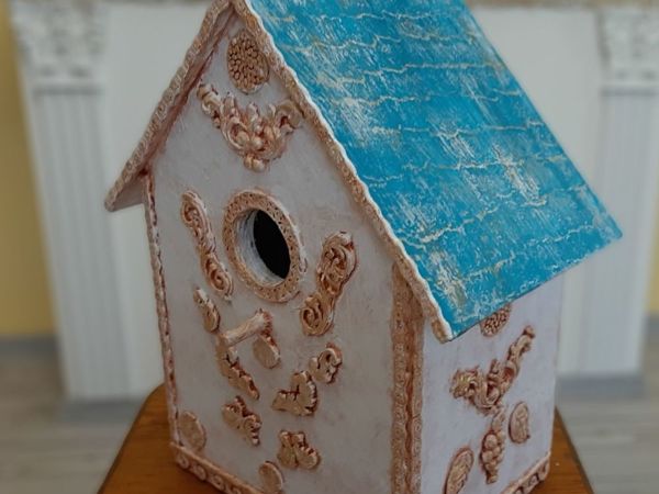 Скворечник в винтажном стиле | Ярмарка Мастеров - ручная работа, handmade