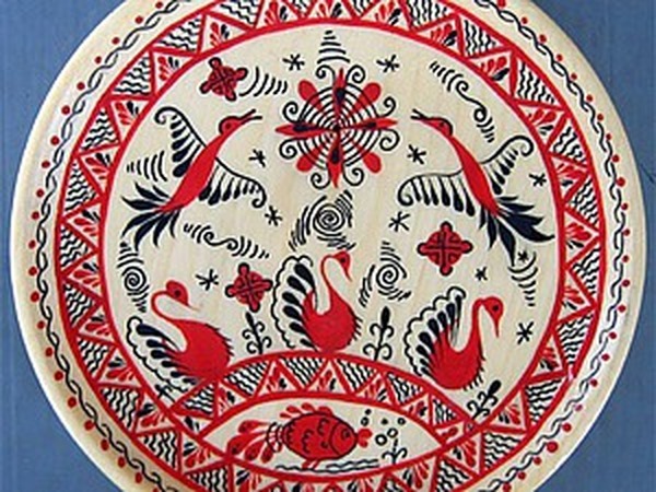 Мезенская роспись | Ярмарка Мастеров - ручная работа, handmade
