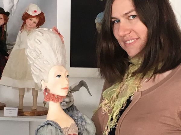 Отражение эпохи 18 века в кукле | Ярмарка Мастеров - ручная работа, handmade