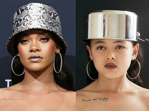 Emma Stone In Waffle Dress And Rihanna With Pot On Her Head: 9-Years-Old Internet Star Makes Parodies On Celebrity Looks | Livemaster - handmade