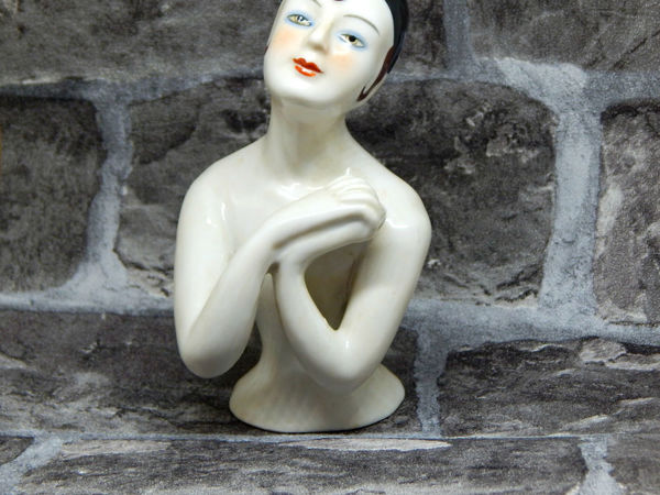 Half Doll крупная половинка куклы Style Pierrot Clown | Ярмарка Мастеров - ручная работа, handmade