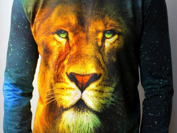 Шьем мужской свитшот со львом | Ярмарка Мастеров - ручная работа, handmade