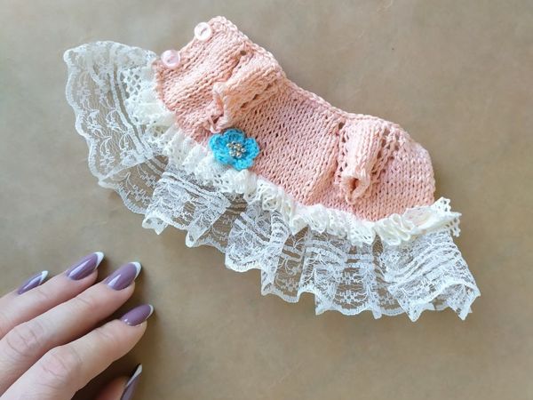 Вяжем платье для игрушки: 2 варианта | Ярмарка Мастеров - ручная работа, handmade