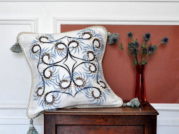 Embroidered Pillows by Atelier Wilson (France) | Livemaster - handmade
