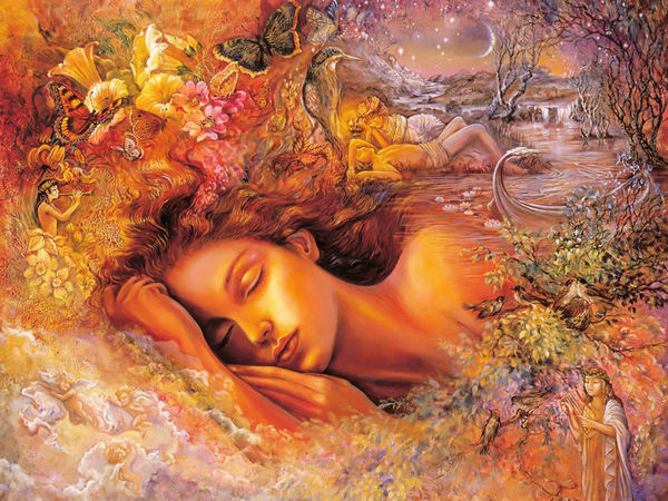 Картины Жозефины Уолл (Josephine Wall) ( работ) » Картины, художники, фотографы на Nevsepic