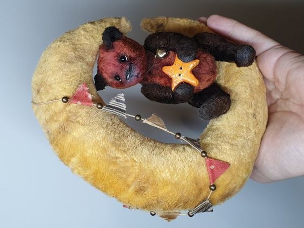Мишка мечтатель | Ярмарка Мастеров - ручная работа, handmade