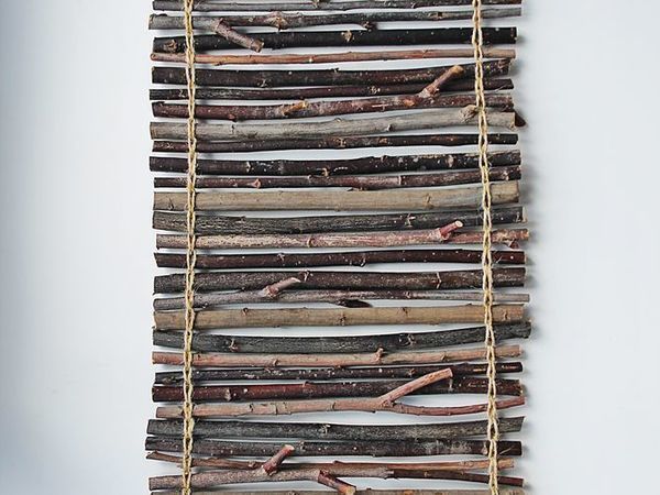 Creating a Home Decoration of Wooden Sticks | Livemaster - handmade