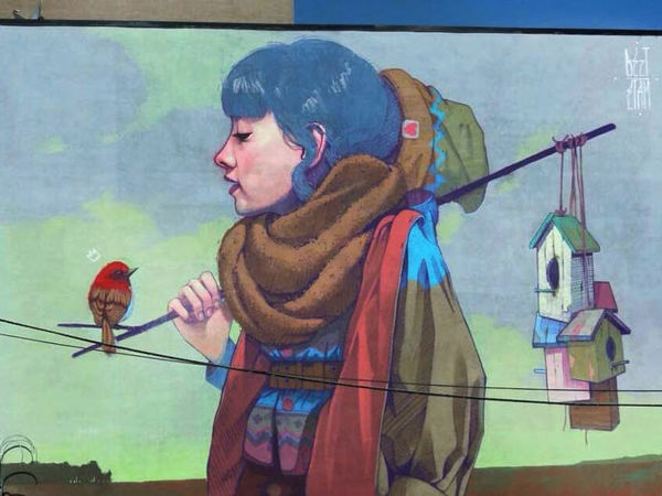 Граффити проект польских художников Etam Cru | Ярмарка Мастеров - ручная работа, handmade