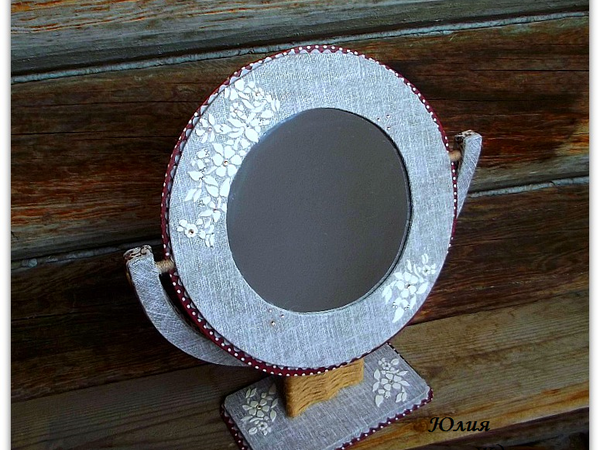 Преображаем старое зеркало в новое | Ярмарка Мастеров - ручная работа, handmade
