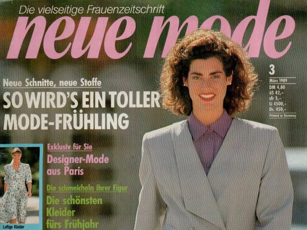 Neue mode 3 1989 (март) | Ярмарка Мастеров - ручная работа, handmade