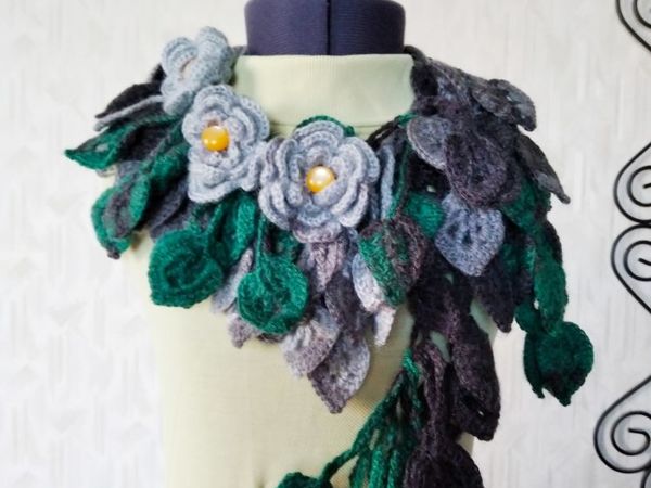 Авторские оригинальные шарфики | Ярмарка Мастеров - ручная работа, handmade