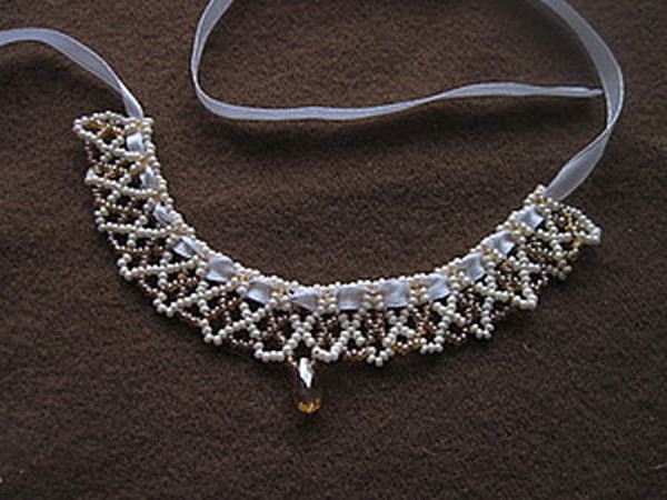 МК Ожерелье из бисера 