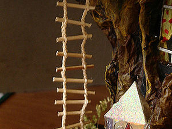 Веревочная лестница для домика | Ярмарка Мастеров - ручная работа, handmade