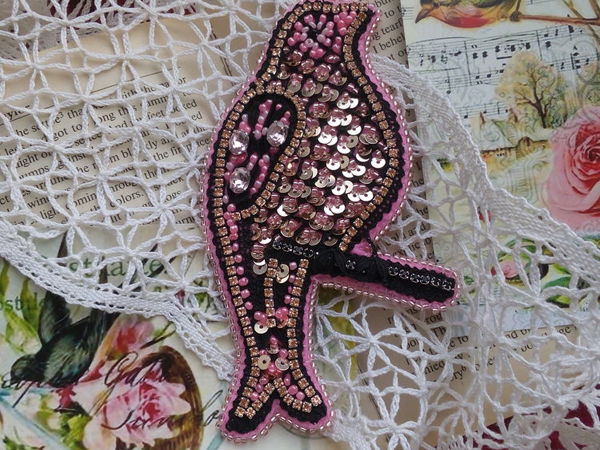 Как смешать кружево с бисером | Ярмарка Мастеров - ручная работа, handmade
