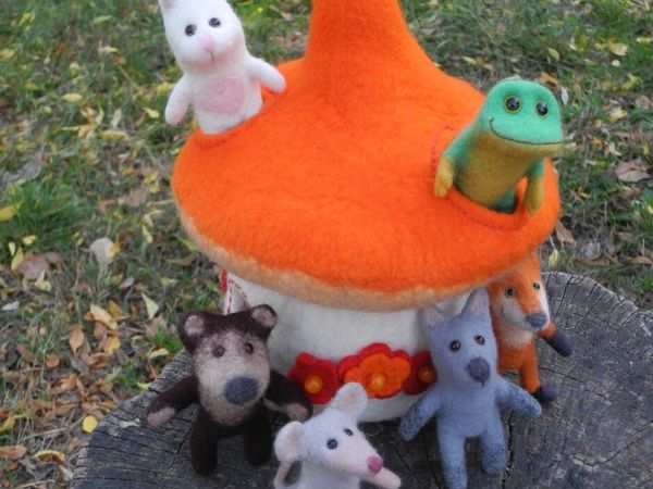 Осенний теремок | Ярмарка Мастеров - ручная работа, handmade Осенний теремок | Ярмарка Мастеров - ручная работа, handmade