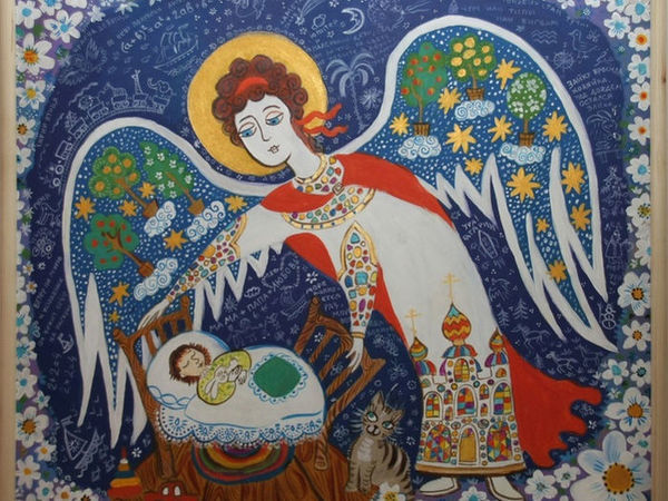 Под крылом ангела. Памяти Варвары Бондиной | Ярмарка Мастеров - ручная работа, handmade