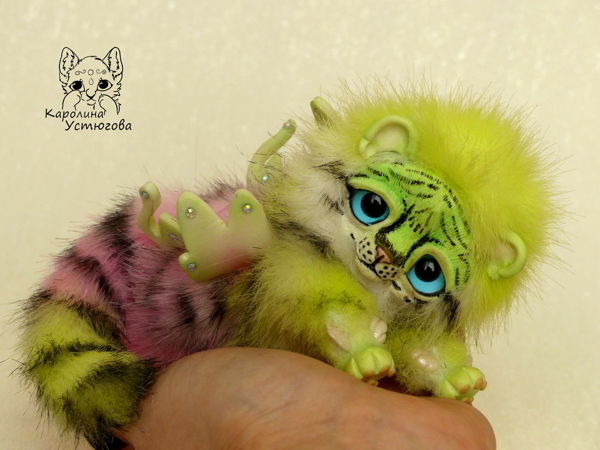 Новый зверек, Ахисмио Тигровый | Ярмарка Мастеров - ручная работа, handmade